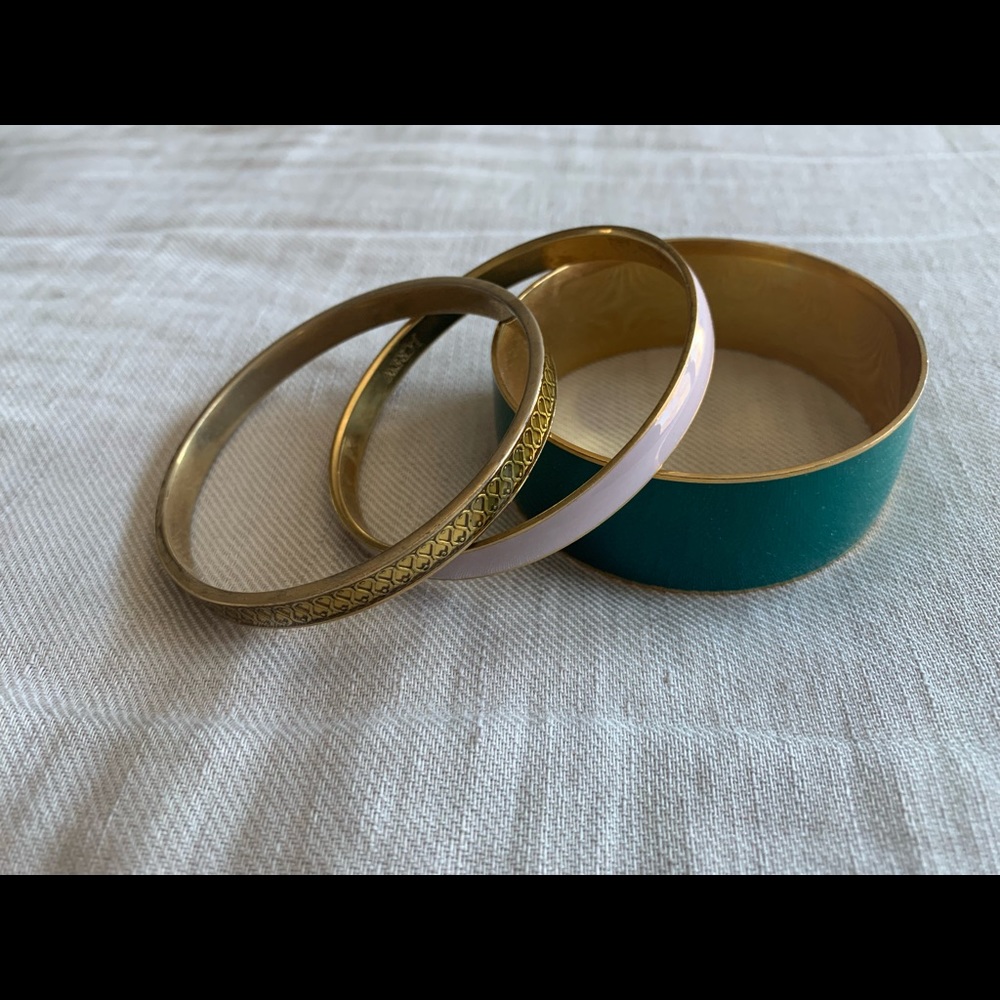 JCrew Gold Bangle Set